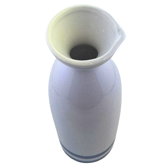 Seihakuji Sake Tokkuri (青白磁酒徳利) - "Blue and White Porcelain Sake Bottle"