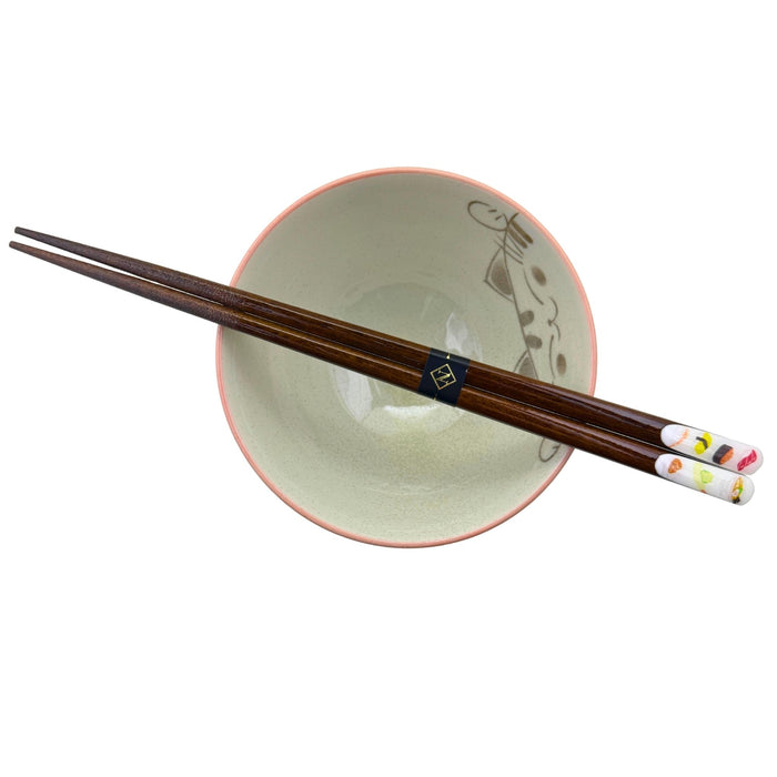 Neko Sakura to Momoiro Hashi (猫桜と桃色箸) - "Cat Cherry Blossoms and Peach Colored" Chopsticks