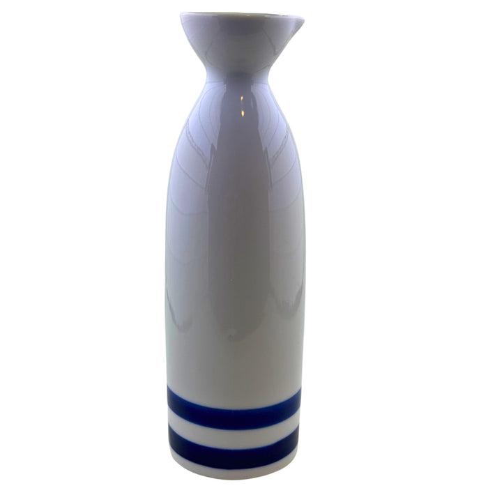 Seihakuji Sake Tokkuri (青白磁酒徳利) - "Blue and White Porcelain Sake Bottle"