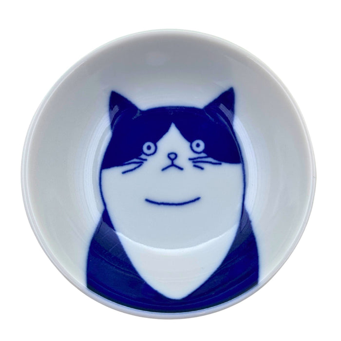 Odoroki Neko no Me Sara (驚き猫の目皿) - "Surprised Cat Eyes" Plate