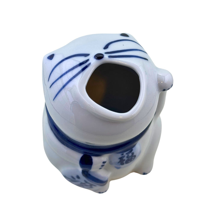 Maneki Neko Sake Tokkuri (招き猫酒徳利) - "Lucky Cat" Sake Set