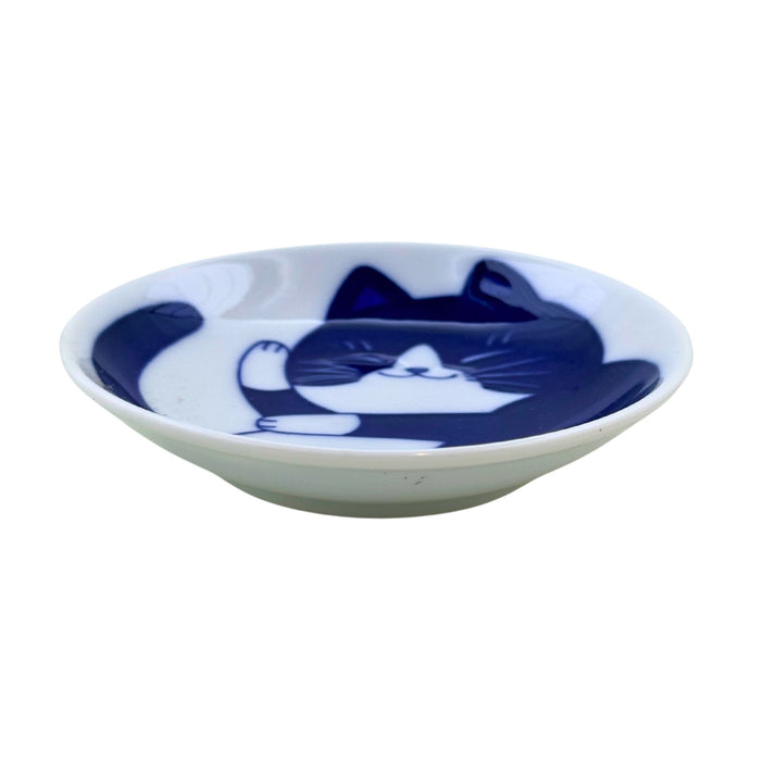 Maneku Neko Sara (招く猫皿) - "Waving Cat" Plate