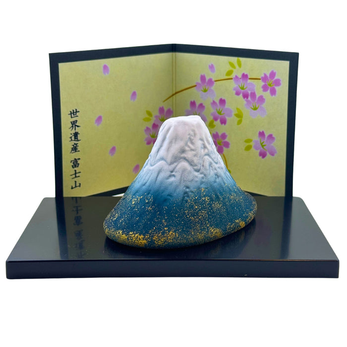 Sakura Fubuki Fuji (桜吹雪富士) - "Cherry Blossom Blizzard Fuji" Ornament