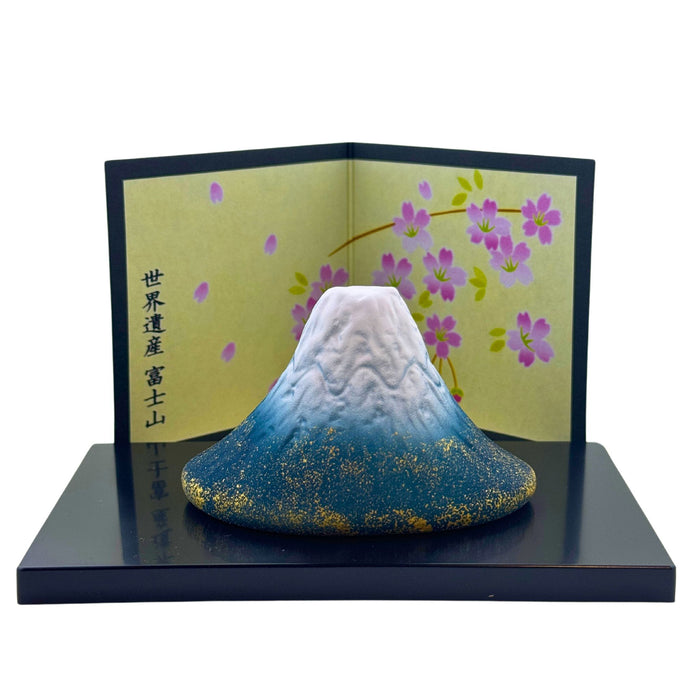 Sakura Fubuki Fuji (桜吹雪富士) - "Cherry Blossom Blizzard Fuji" Ornament